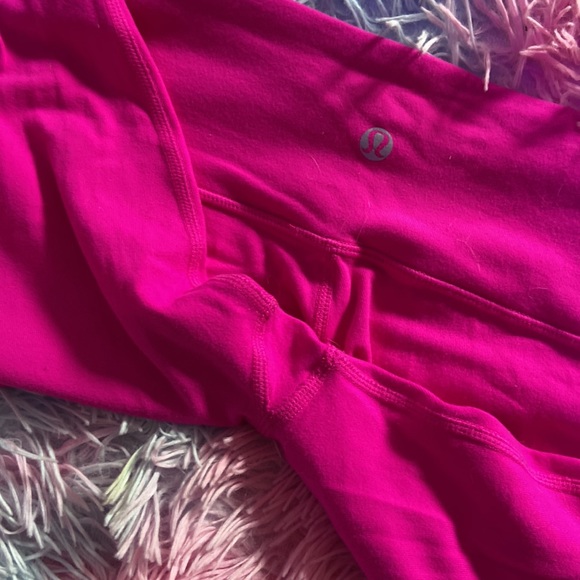 Fuchsia pink lululemon pants - Picture 3 of 3